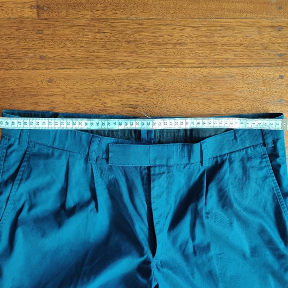 Custom made Navy blue trousers for men Waist 48cm - Picture 8 of 10